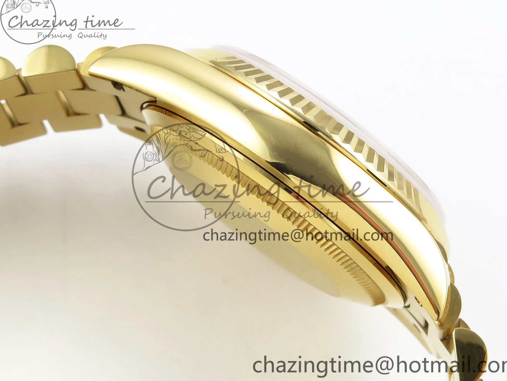 Dial 36 Green Edition YG Bracelet RAF YG Best on A2836 1:1 Date Stone Day Roman 0215